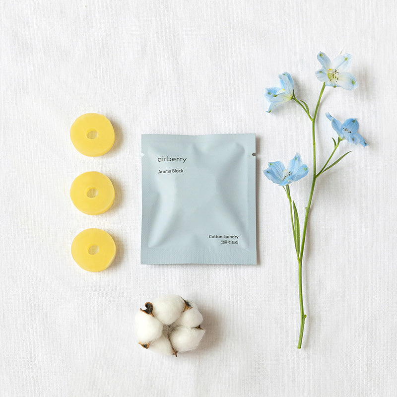 Cotton Laundry - One drop of coolness of blue sky with a coziness just like a fluffy blanket. It will fill your days with freshness beyond the scent in your closet, just like wearing a dry and soft shirt after laundry.